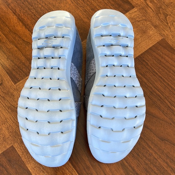 NEVER WORN SKECHERS GOWALK LITE MARY JANE - CHERISHED - CHARCOAL - SIZE 7 - Picture 4 of 6